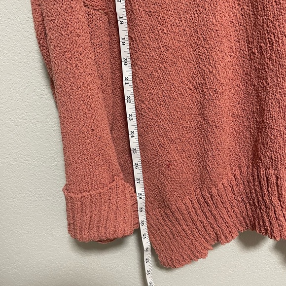 She + Skye Oversized Buttons Coral Cardigan Sweater NWT - Picture 9 of 11